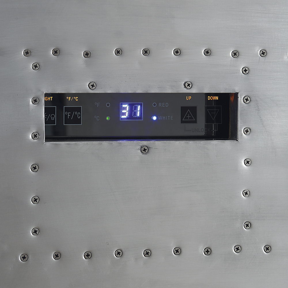 Brancaster - Wine Cooler - Retro Brown Top Grain Leather & Aluminum