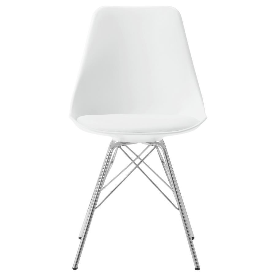 Coaster Fine Furniture Juniper - Polypropylene Dining Side Chair (Set of 2) | Meri Furniture