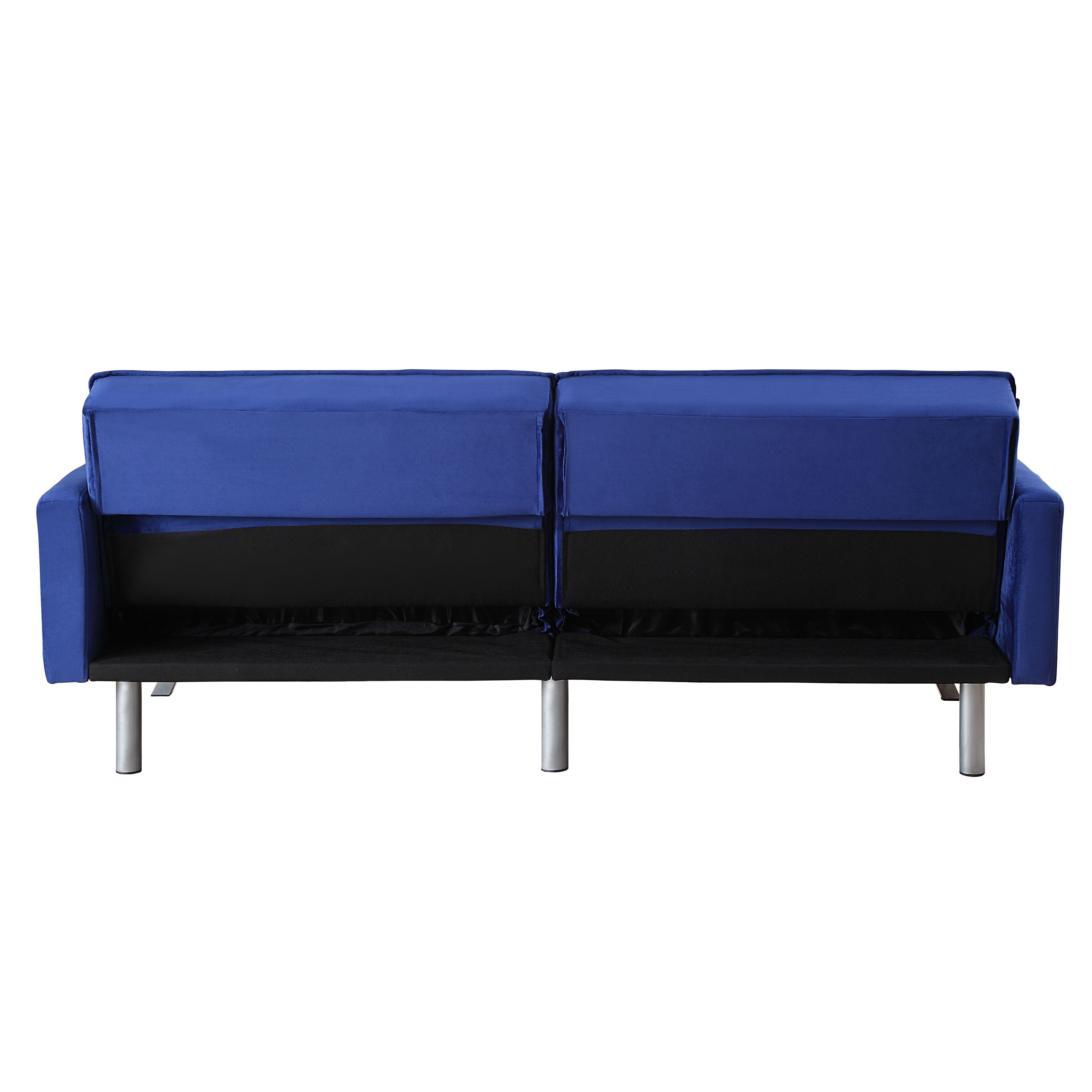 ACME Mecene - Futon - Blue Velvet | Meri Furniture