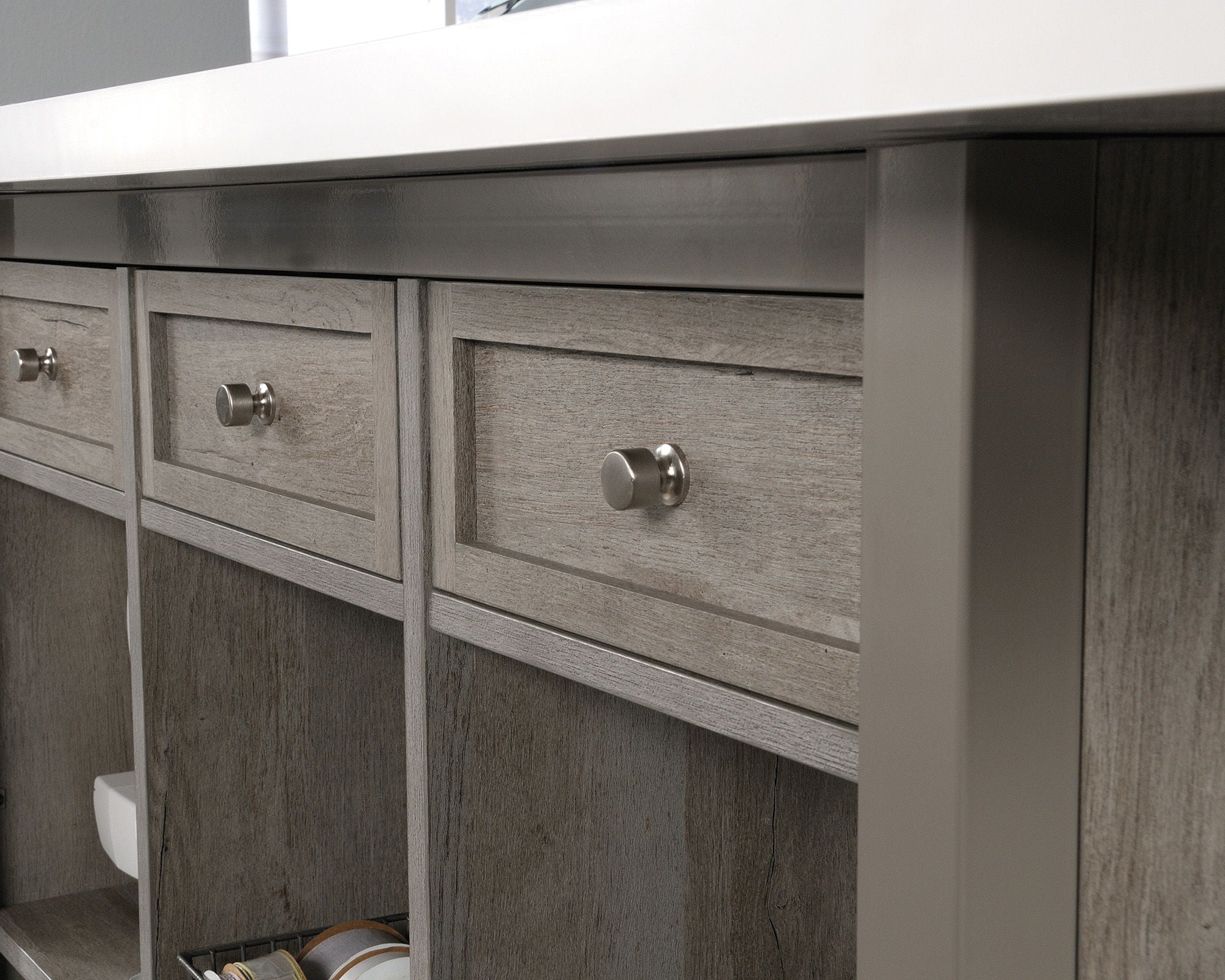Durable Craft Work Table with Storage