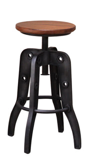 International Furniture Direct Parota - Stool - Cinnamon Brown | Meri Furniture