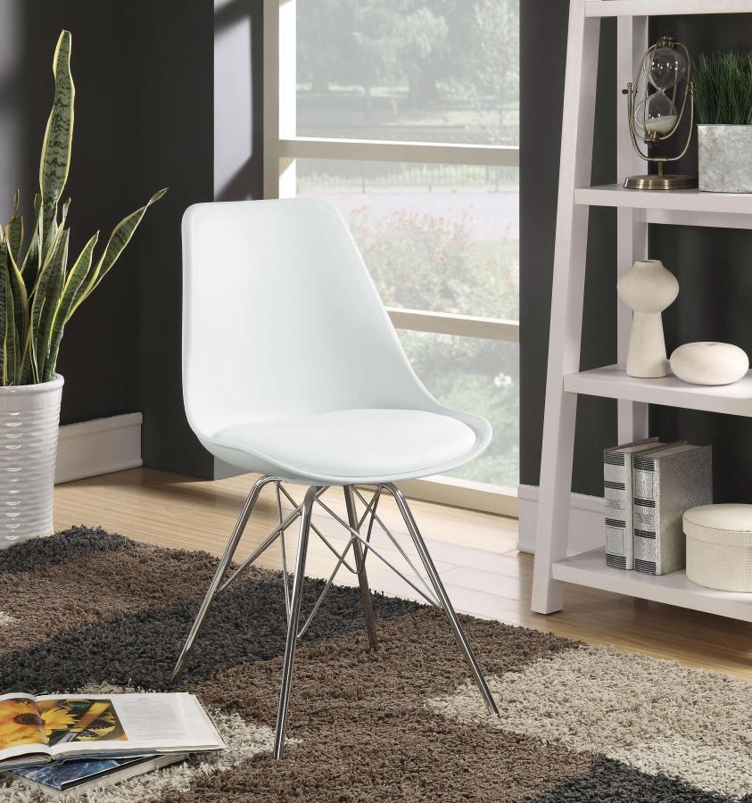 Coaster Fine Furniture Juniper - Polypropylene Dining Side Chair (Set of 2) | Meri Furniture