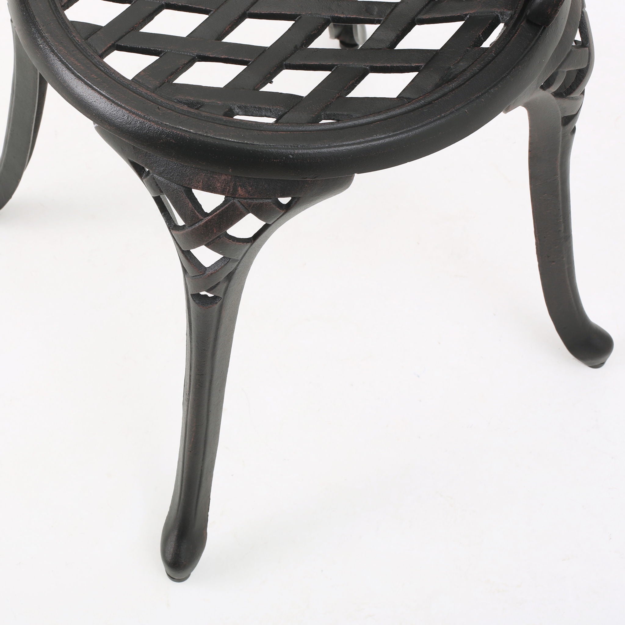 Bono Metal Bistro Set - Black