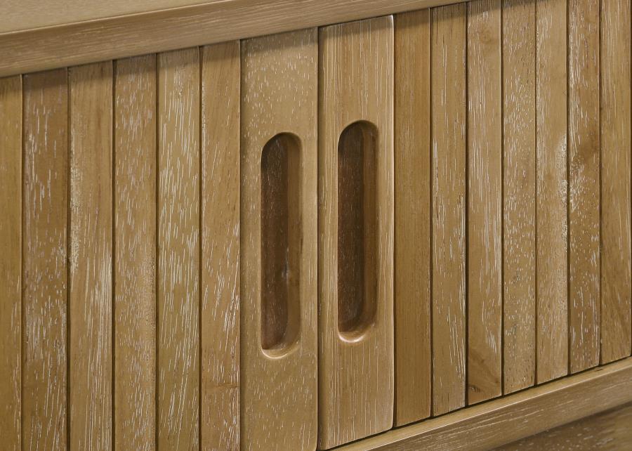 Croyden - 71" TV Stand Media Console - Weathered Natural