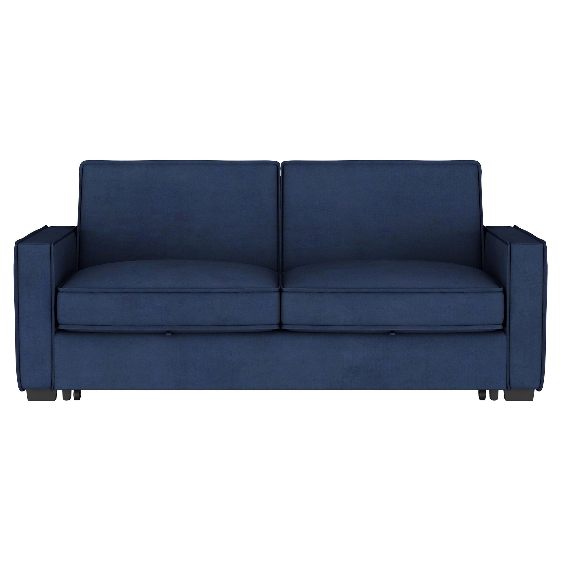 Coaster Fine Furniture Gretchen - Upholstered Convertible Sleeper Sofa Bed - Navy Blue | Meri Furniture