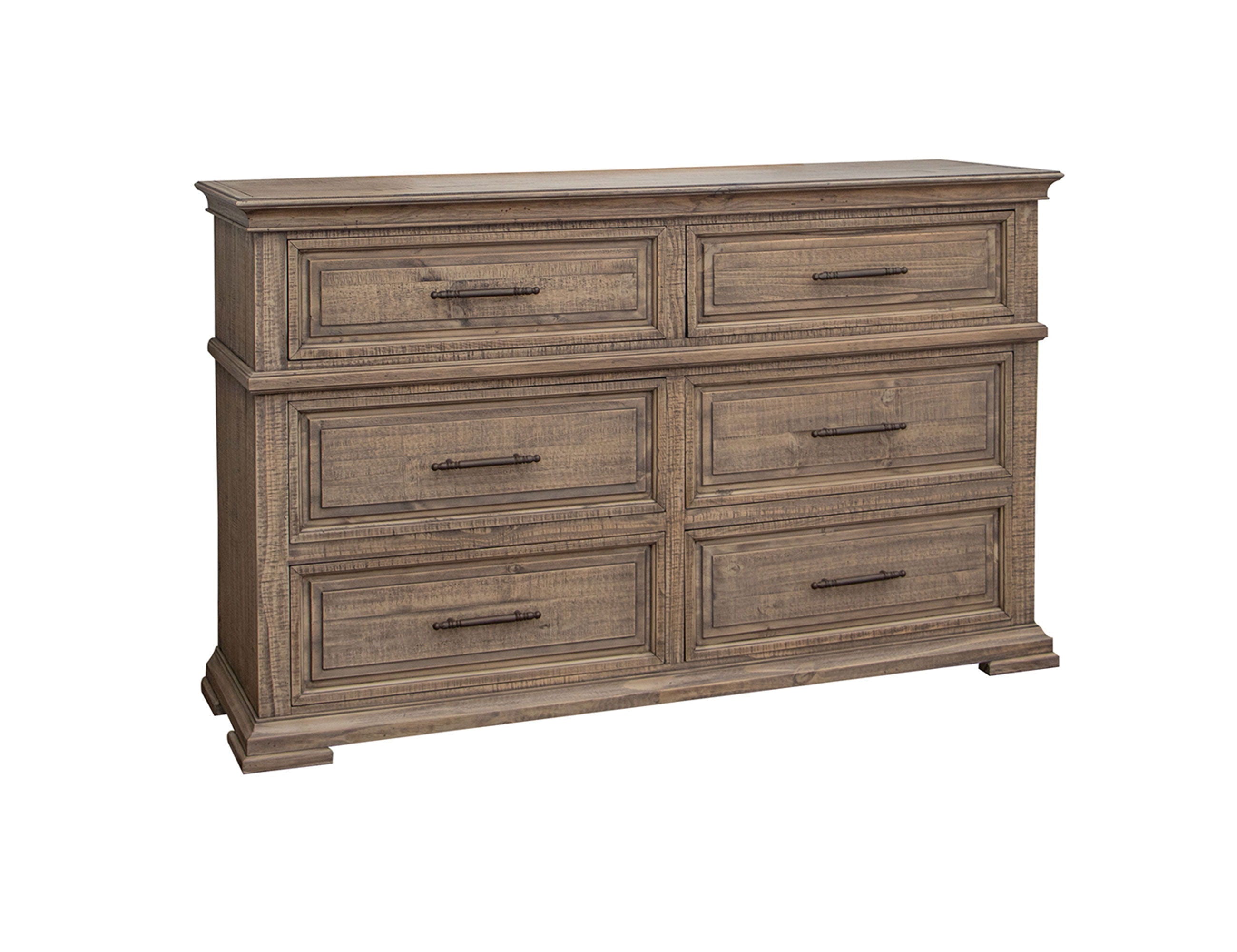 International Furniture Direct Royal - Dresser - Desert Brown | Meri Furniture