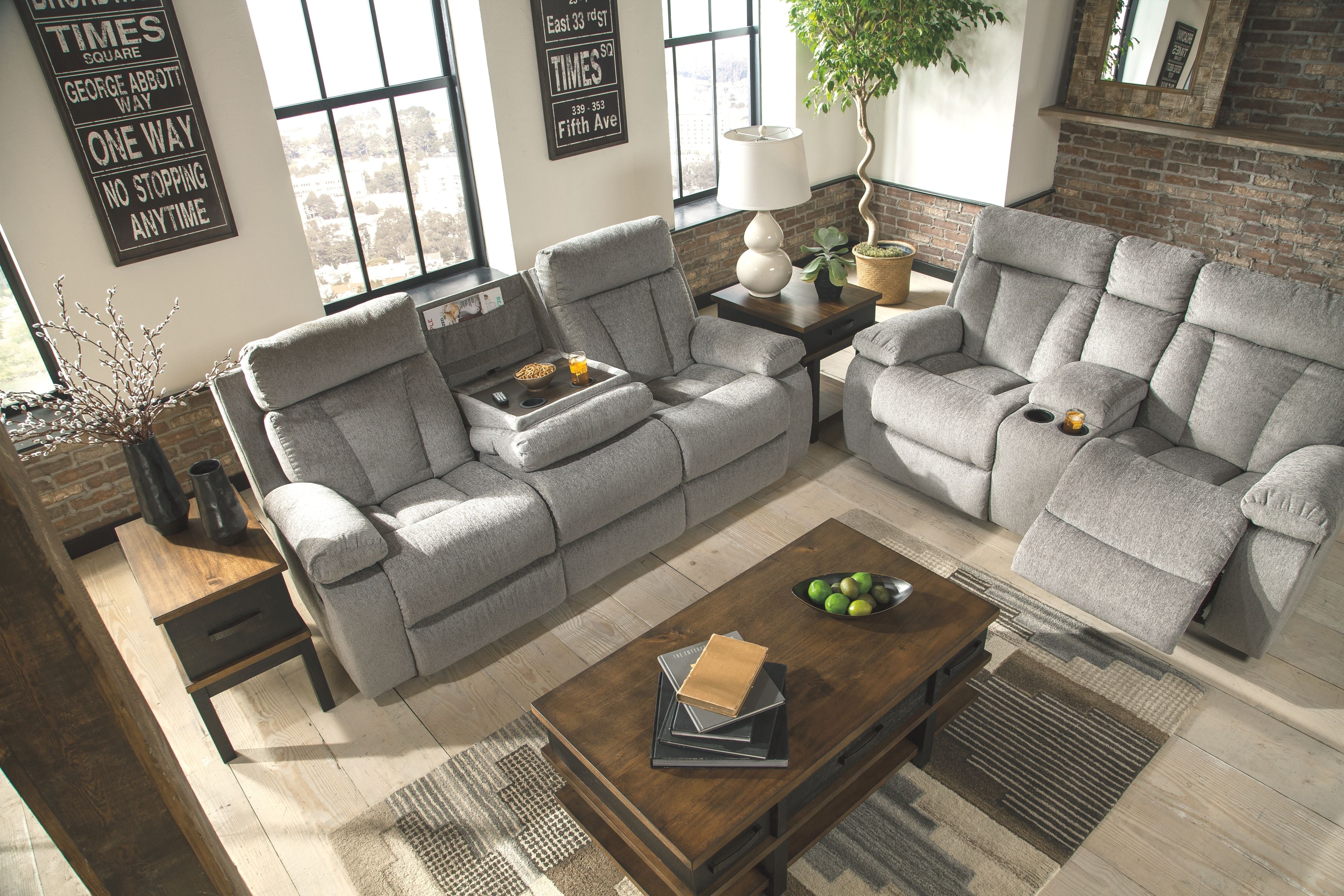 Signature Design by Ashley® Mitchiner - Reclining Living Room Set | Meri Furniture
