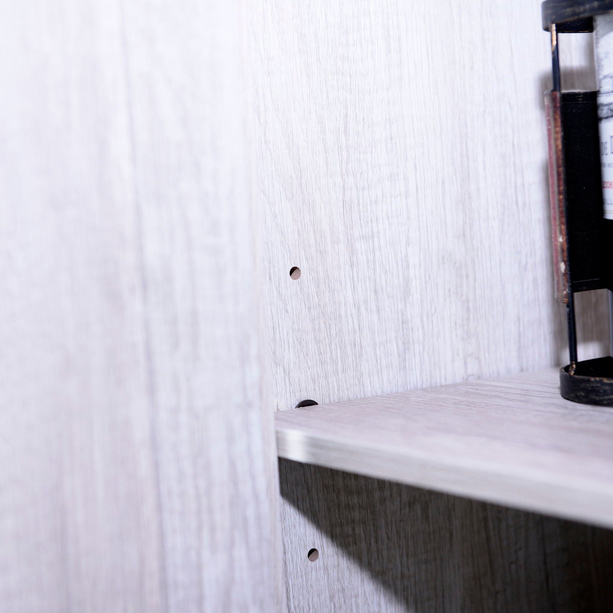 Modern Sideboard Buffet With 4 Mirrored Doors, Adjustable Shelves