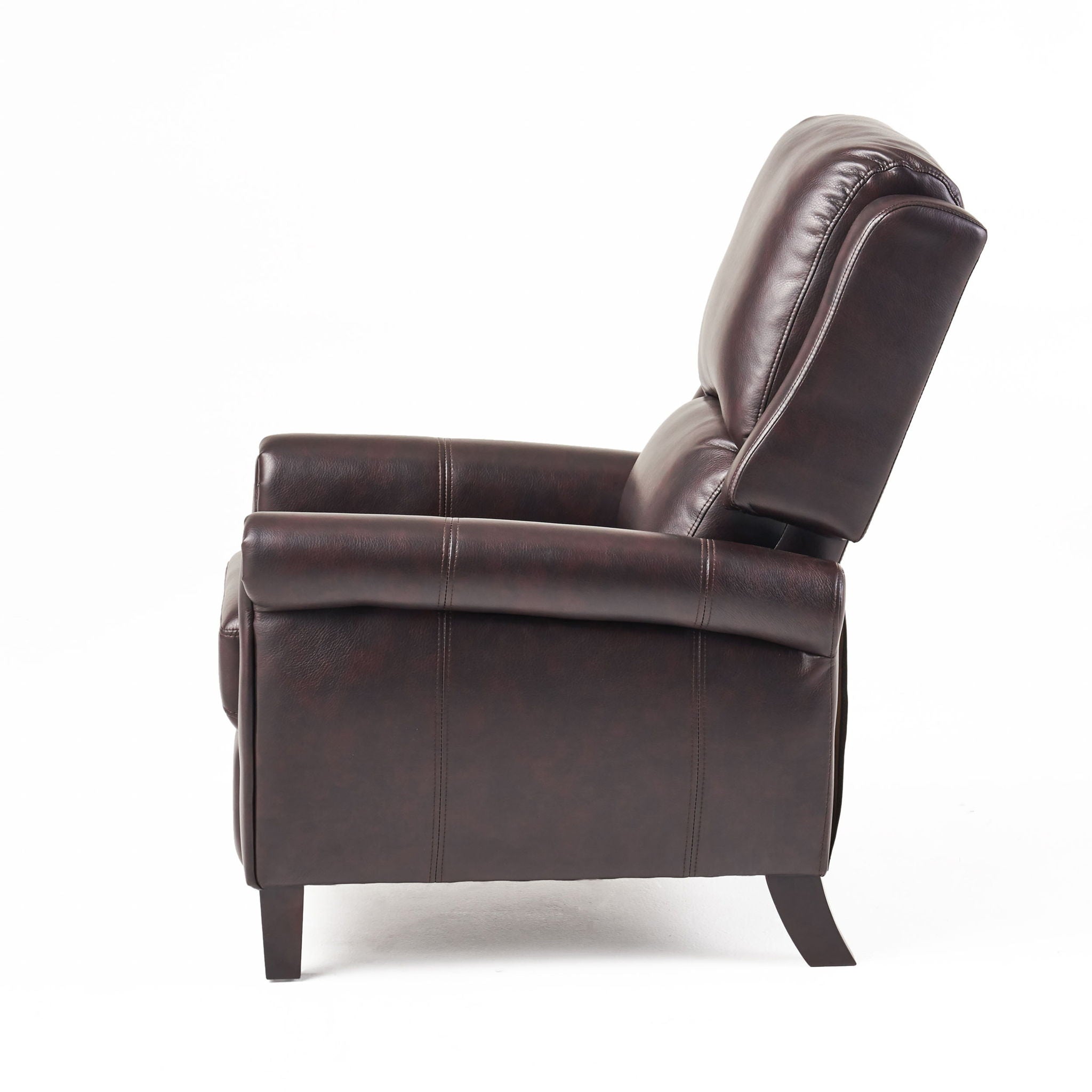 Memphis - Standard Recliner Club Chair - Burgundy