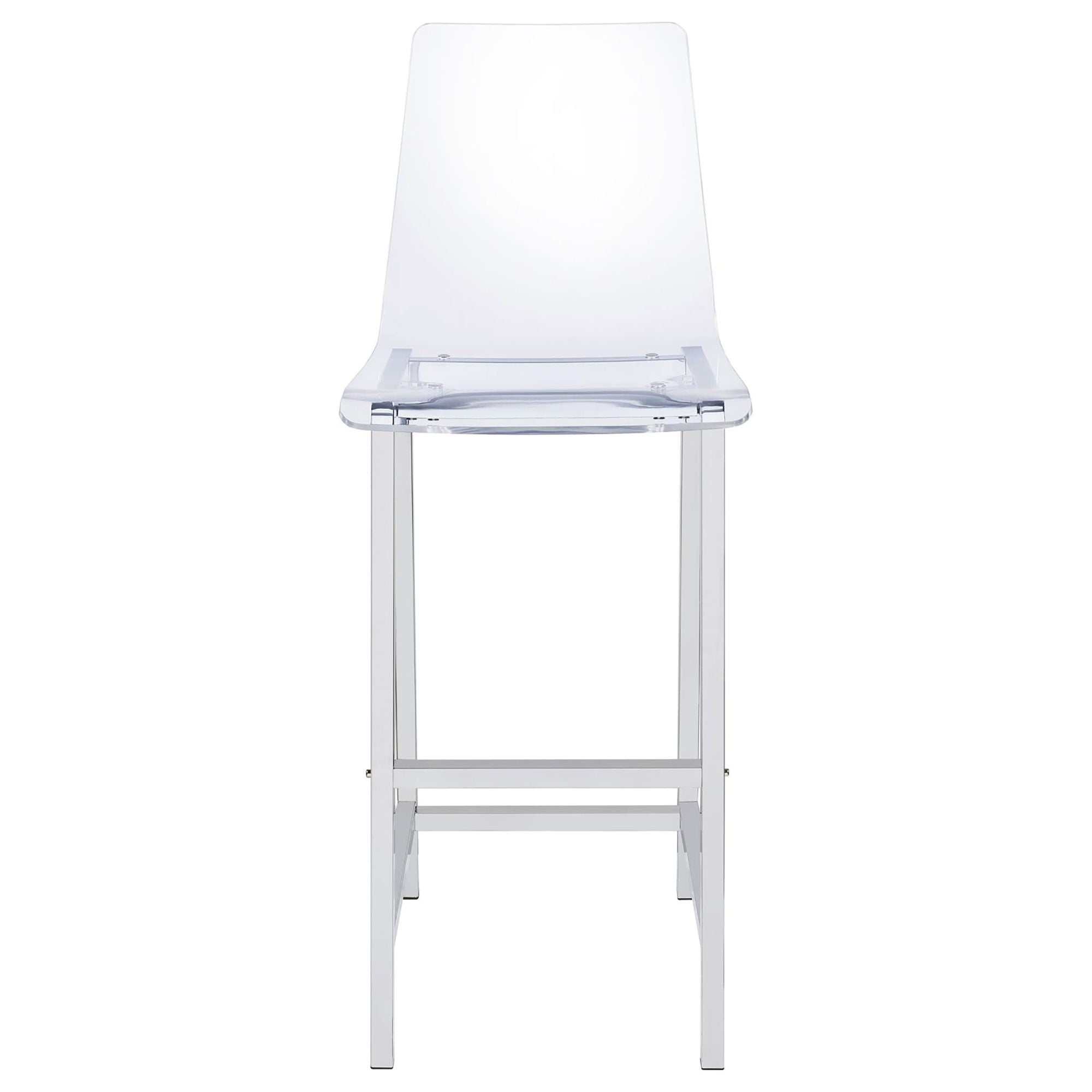Bar Stools (Set of 2) - Clear