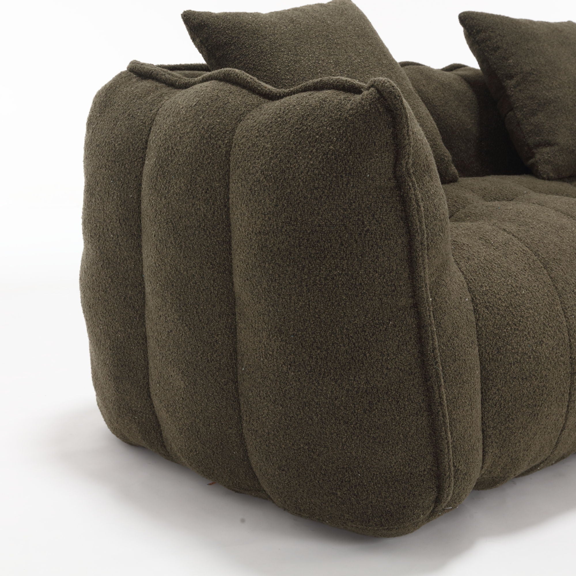 Cozy Beanbag Chair With High Resilience Foam Core For 2