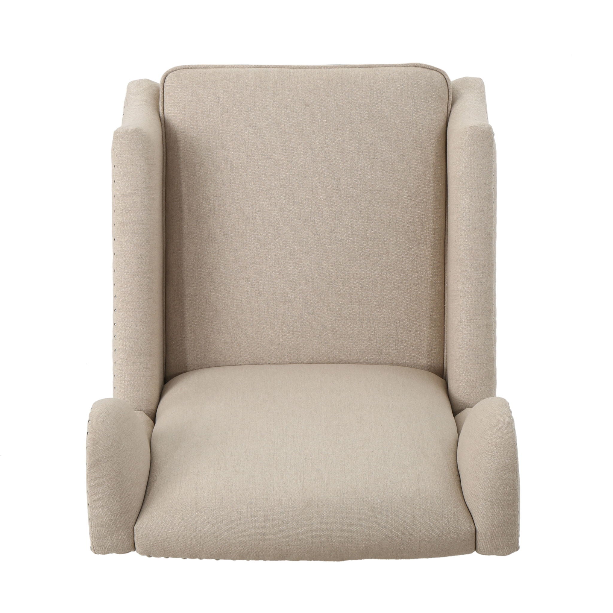 Westeros Wing Back Fabric Upholstered Recliner