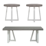 Liberty Furniture Palmetto Heights - 3 Piece Set (1 Cocktail 2 End Tables) - White | Meri Furniture