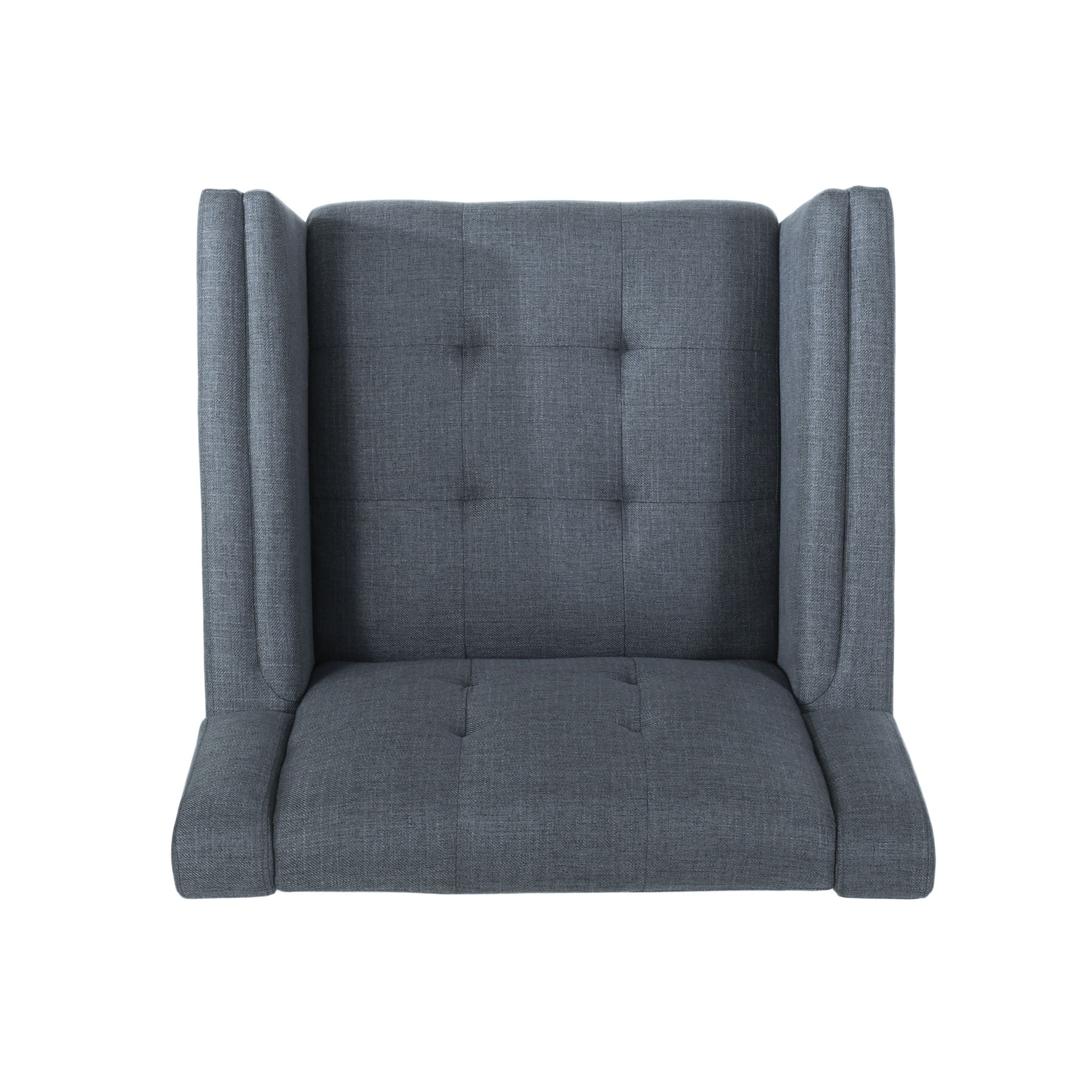 Luminaesque - Fabric Upholstered Armchair With Tufted Back