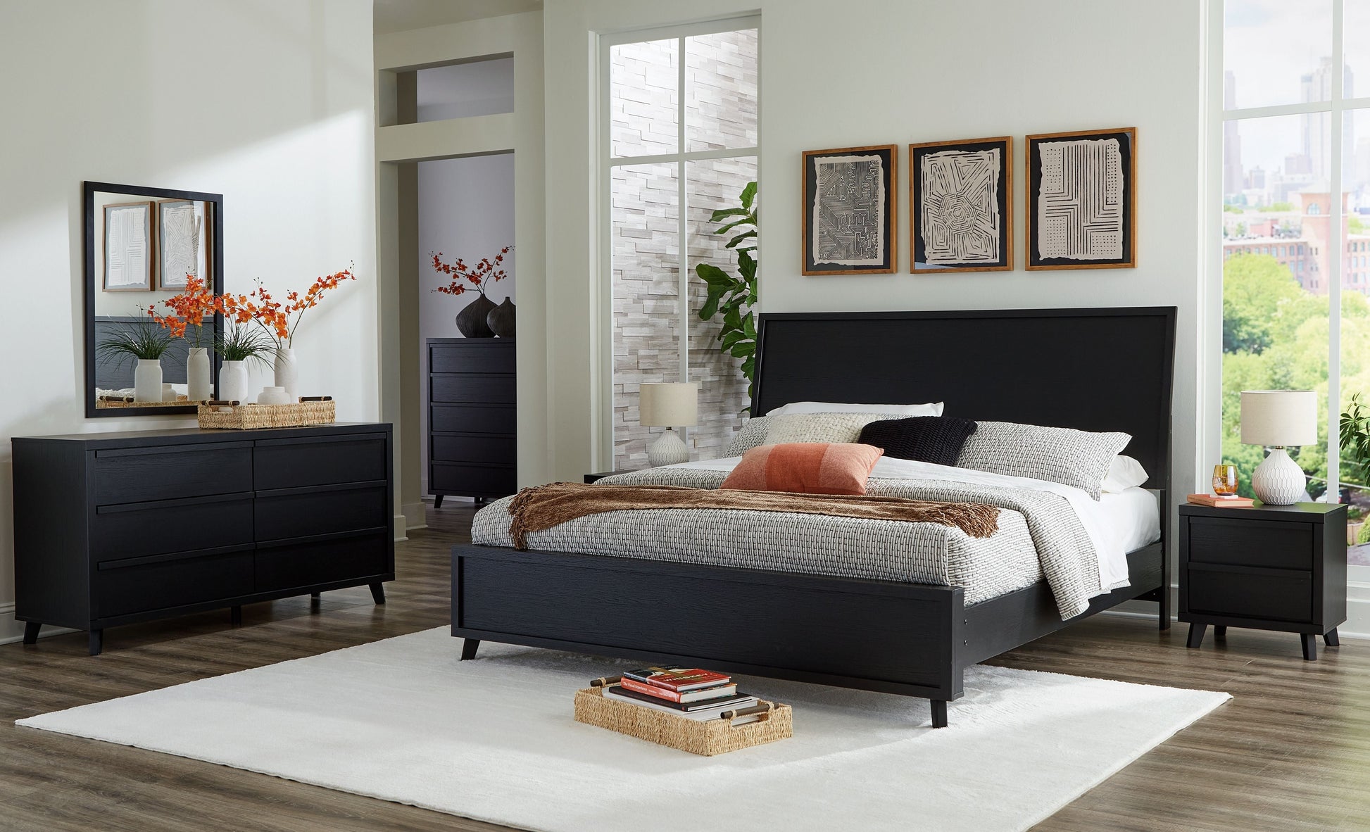 Signature Design by Ashley® Danziar - Panel Bedroom Set | Meri Furniture