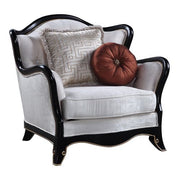 ACME Nurmive - Chair - Beige Fabric | Meri Furniture