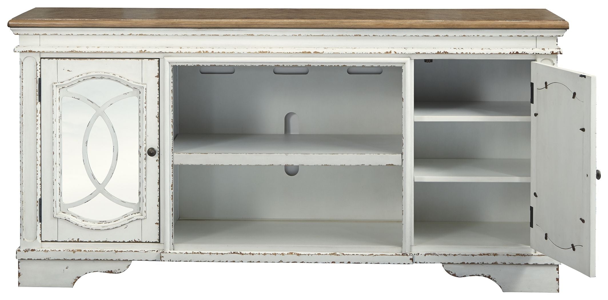 Ashley Furniture Realyn - TV Stand | Meri Furniture