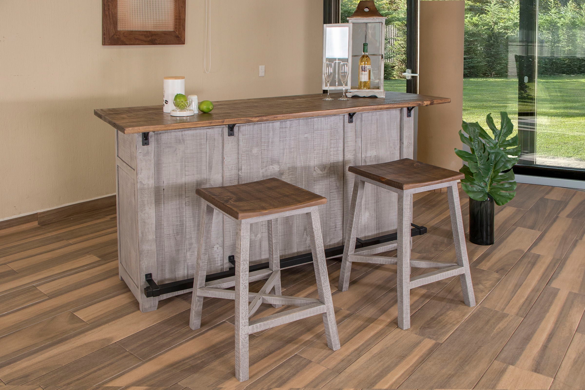 International Furniture Direct Pueblo - Best In Class - Stool | Meri Furniture