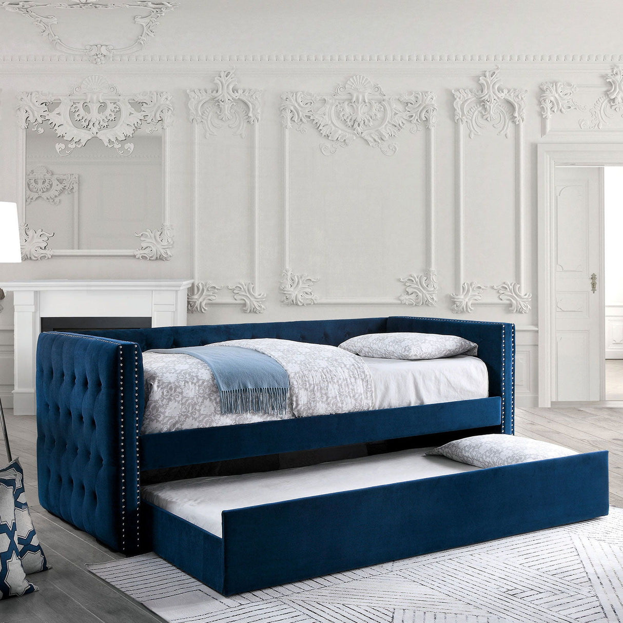 Furniture of America Susanna - Daybed With Trundle | Meri Furniture