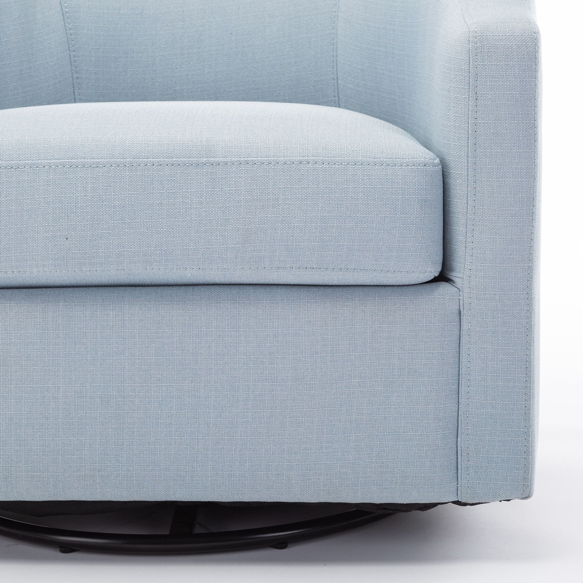 Isabelle - Swivel Glider Barrel Chair