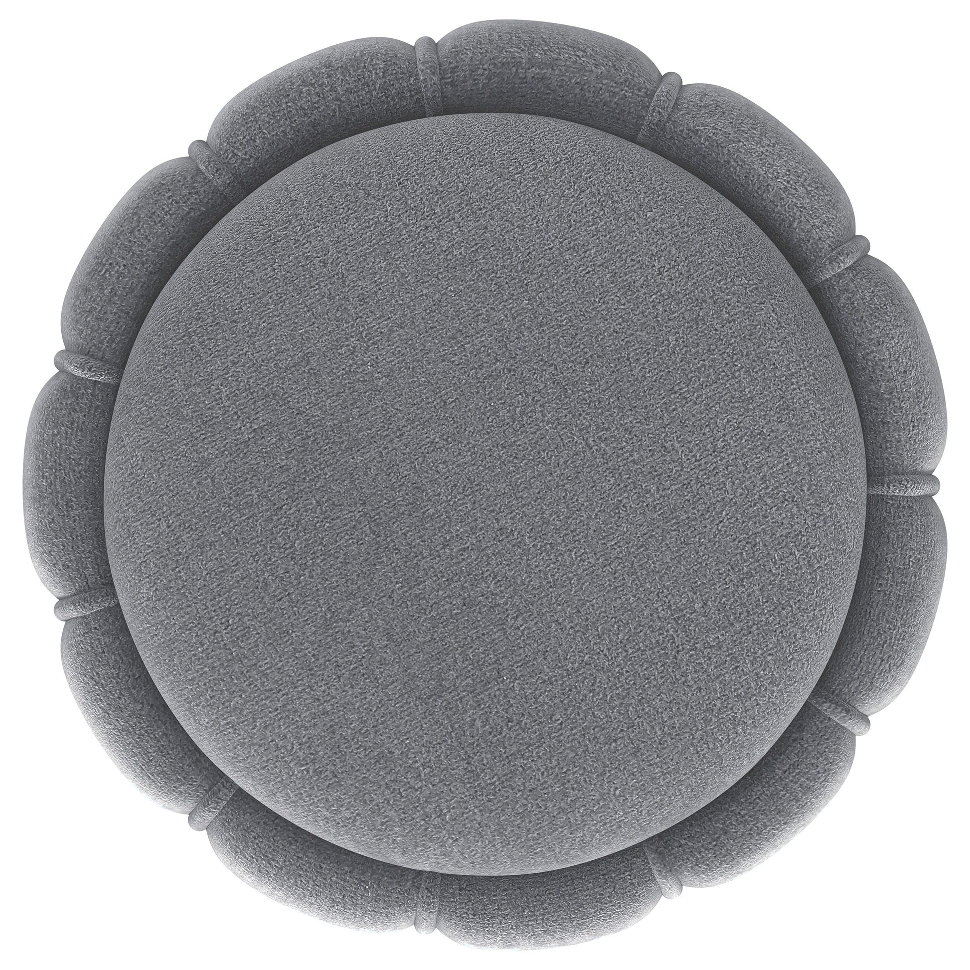 Coaster Fine Furniture Sora - Round Upholstered Ottoman | Meri Furniture