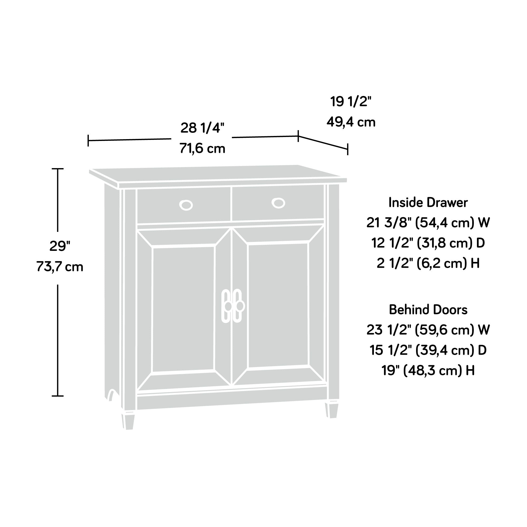 Utility Stand Chalked Chestnut