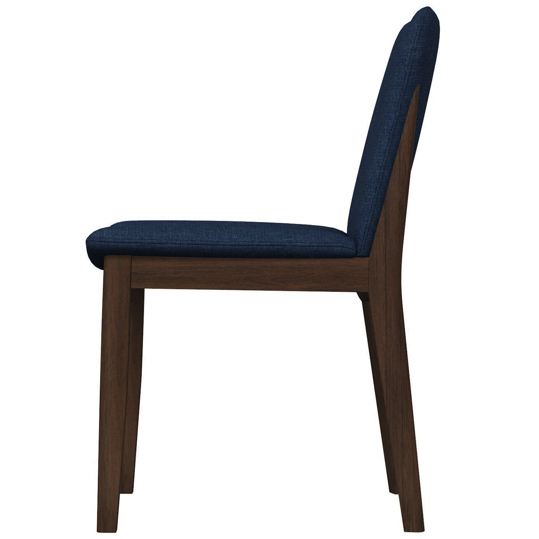 Laura - Mid-Century Modern Solid Wood Dining Chair (Set of 2)