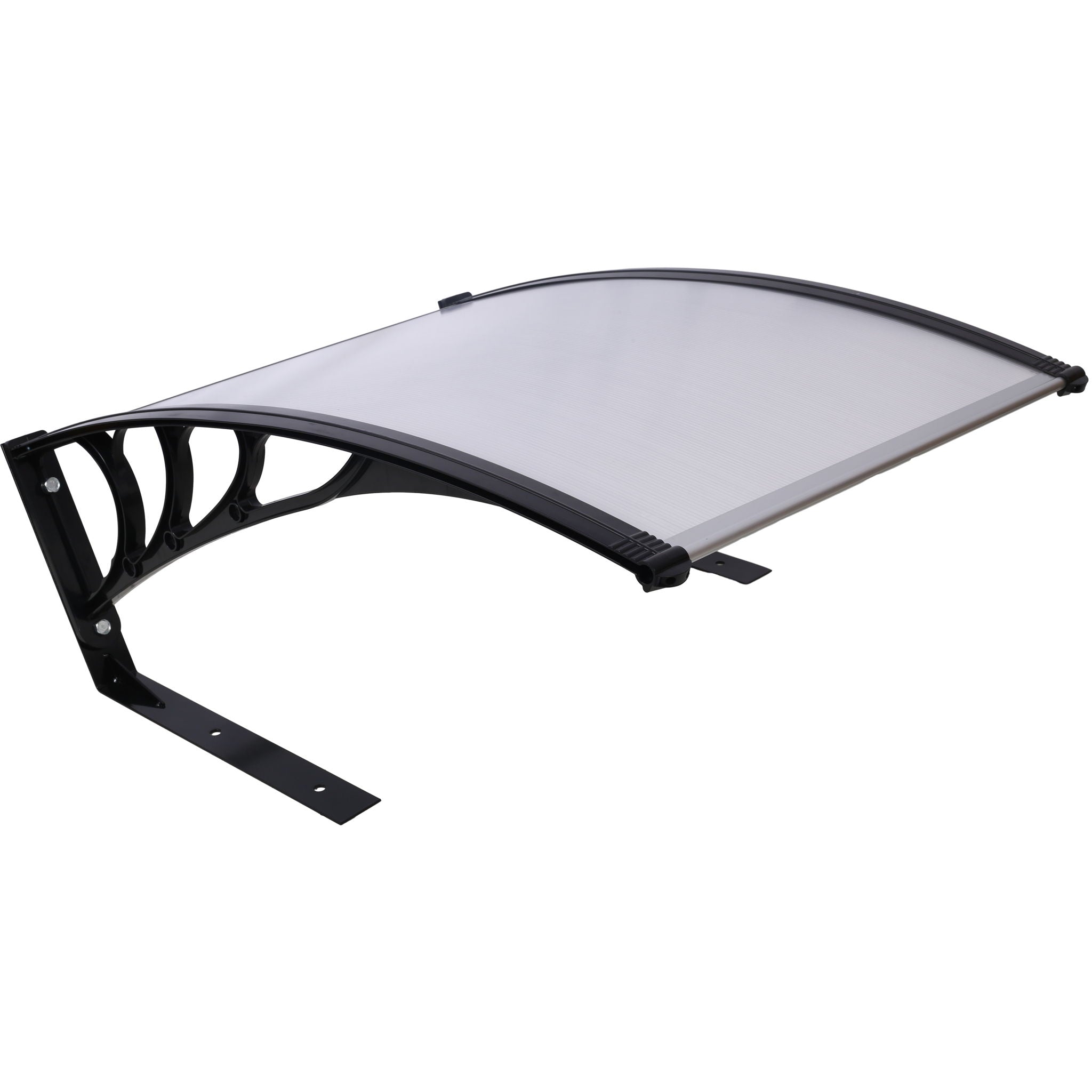 Weather Resistant Polycarbonate Canopy Outdoor Shade Cover For Robotic Lawn Mowers - Black