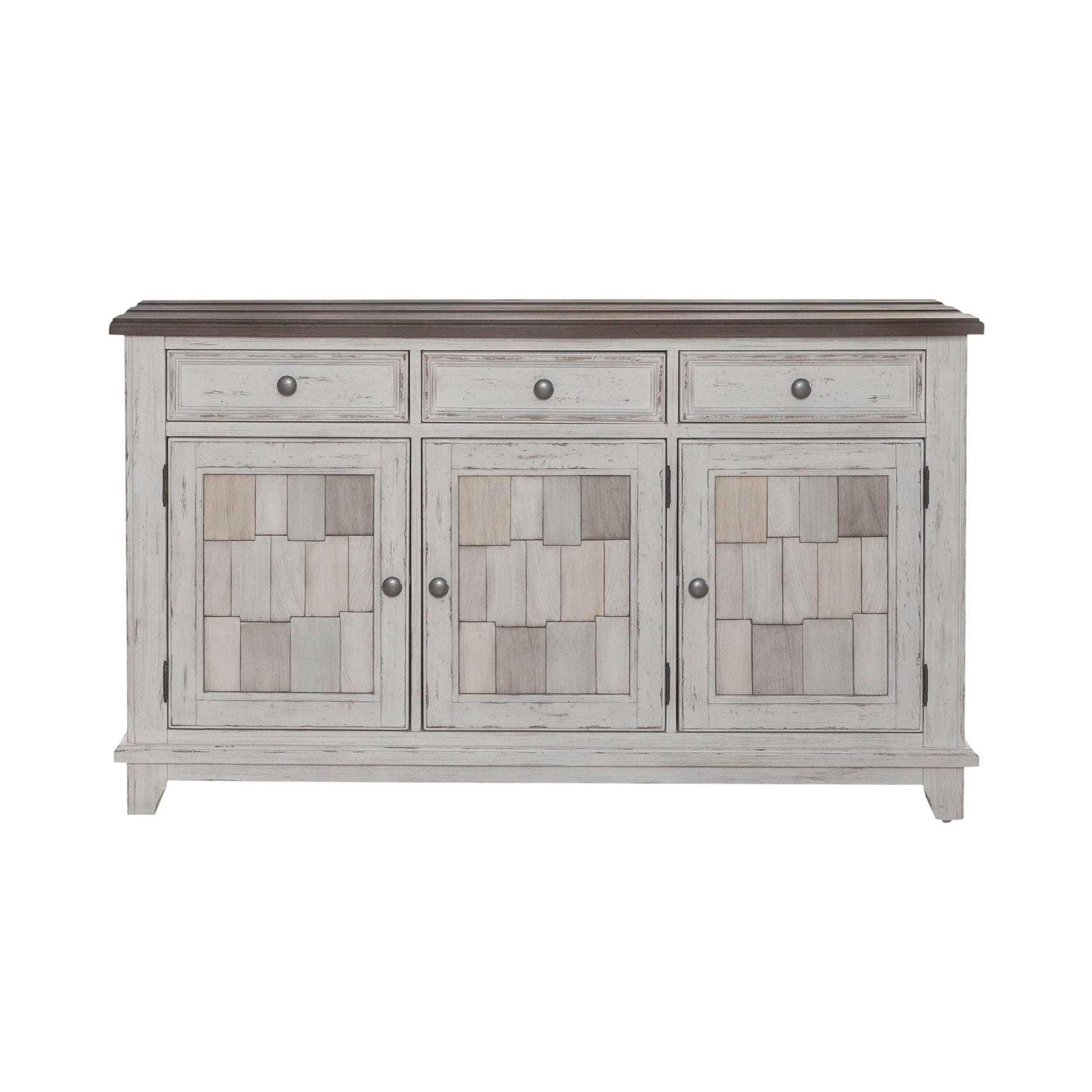 Liberty Furniture River Place - Accent Server - White | Meri Furniture