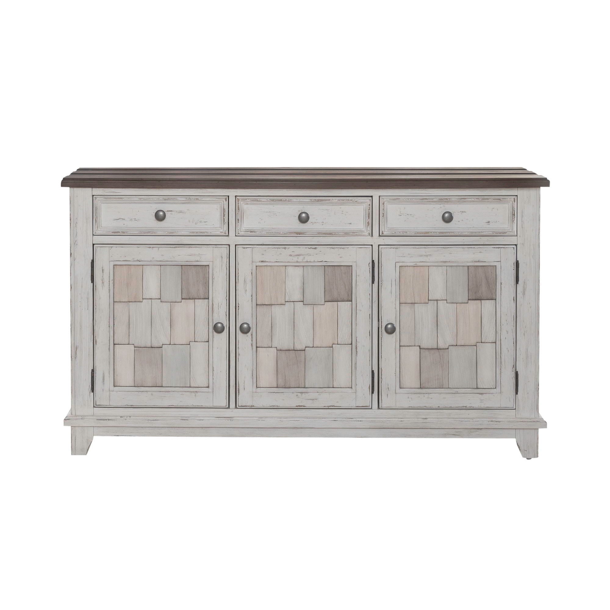 Liberty Furniture River Place - Accent Server - White | Meri Furniture