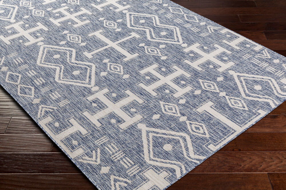 Tuareg Machine Woven Rug