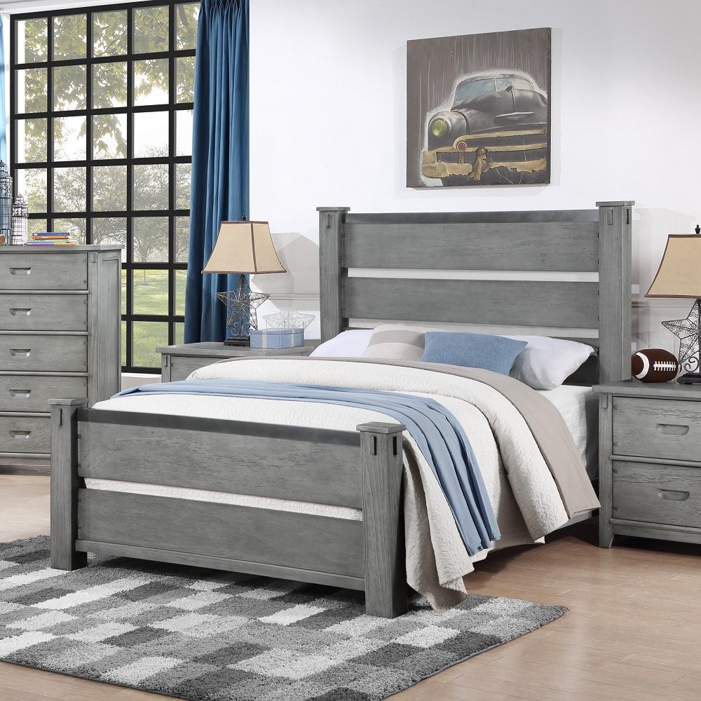 ACME Veda - Panel Bed | Meri Furniture