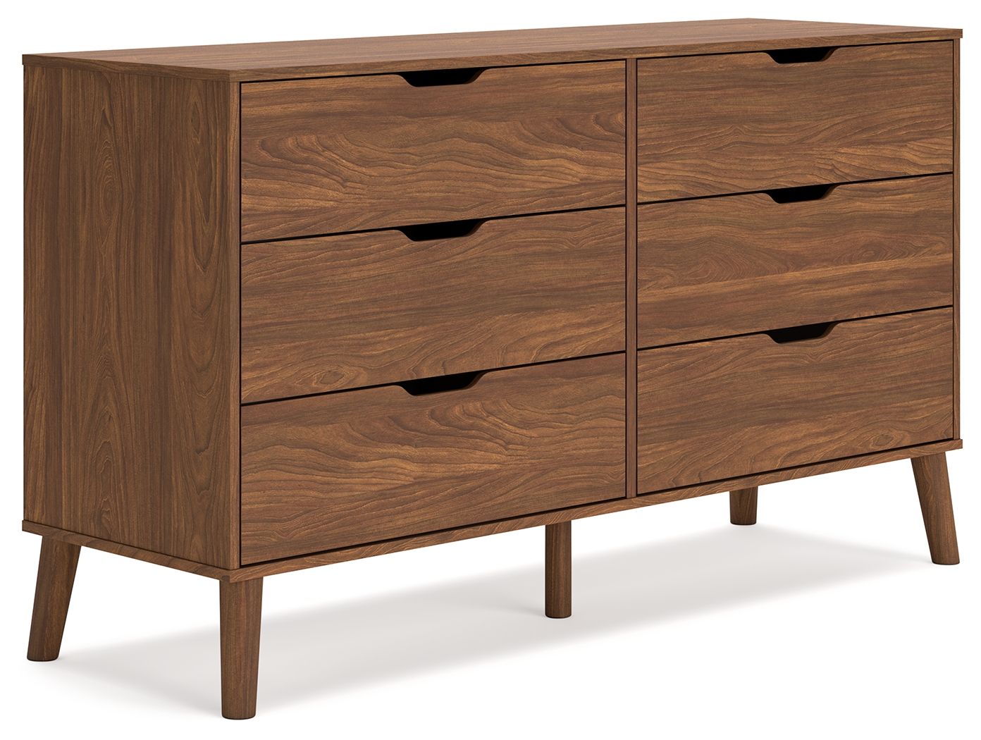 Signature Design by Ashley® Fordmont - Auburn - Six Drawer Dresser | Meri Furniture