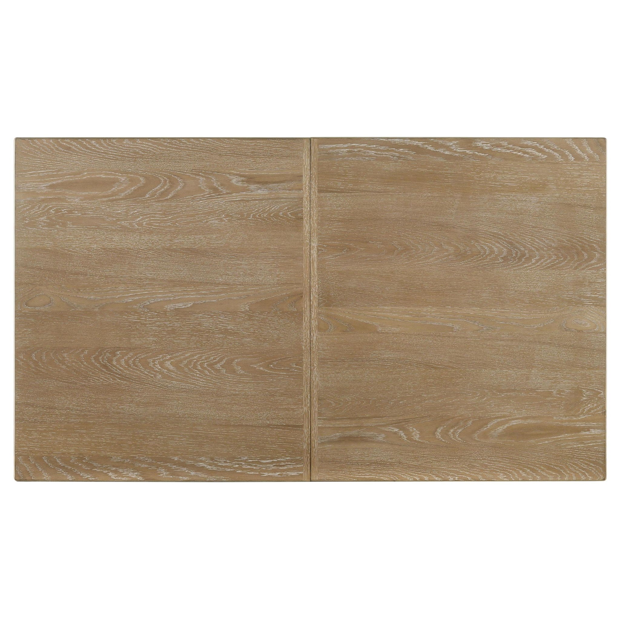 Adina 89-inch Extension Dining Table Distressed Light Brown
