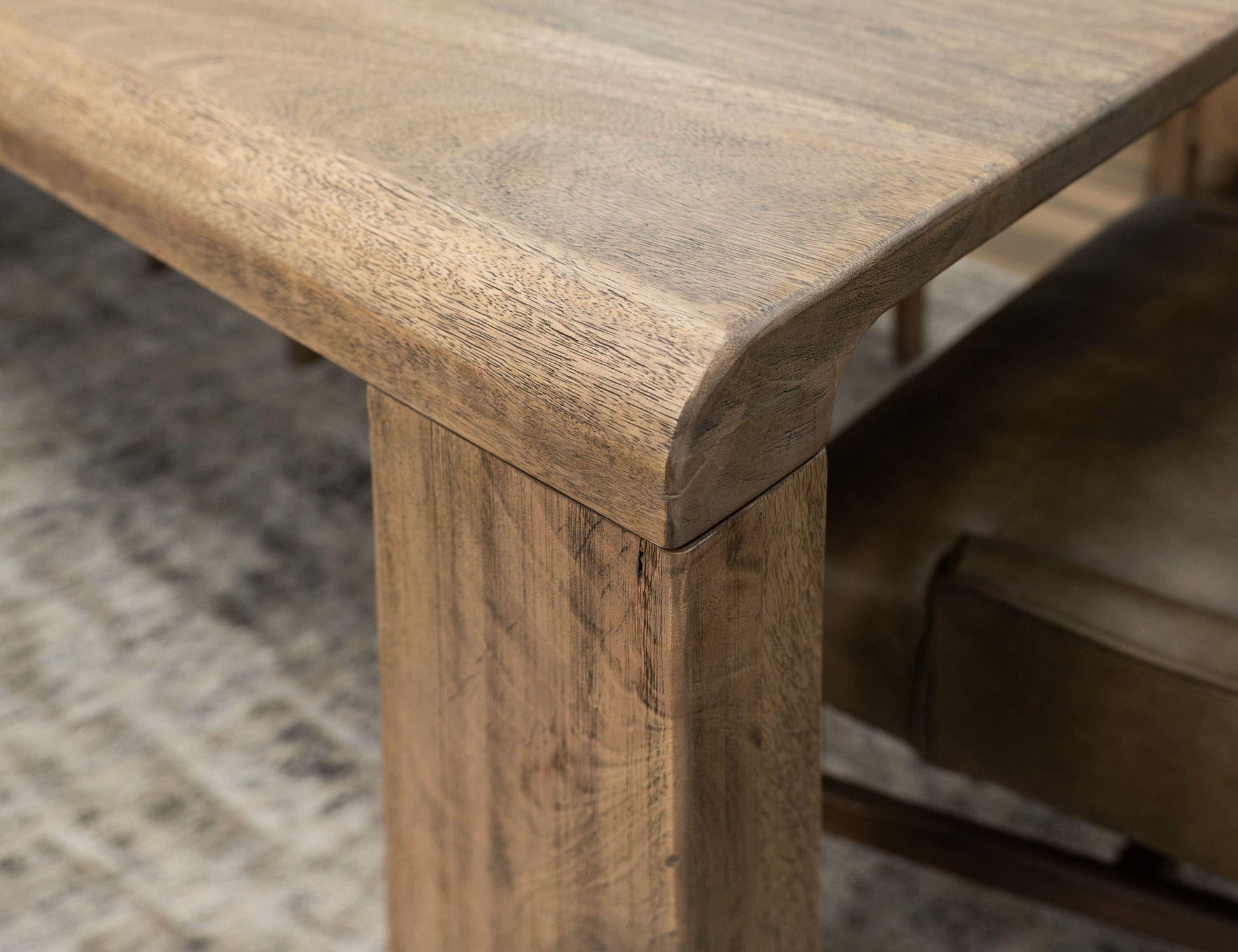 International Furniture Direct Xel-Ha - Table - Almond Brown | Meri Furniture