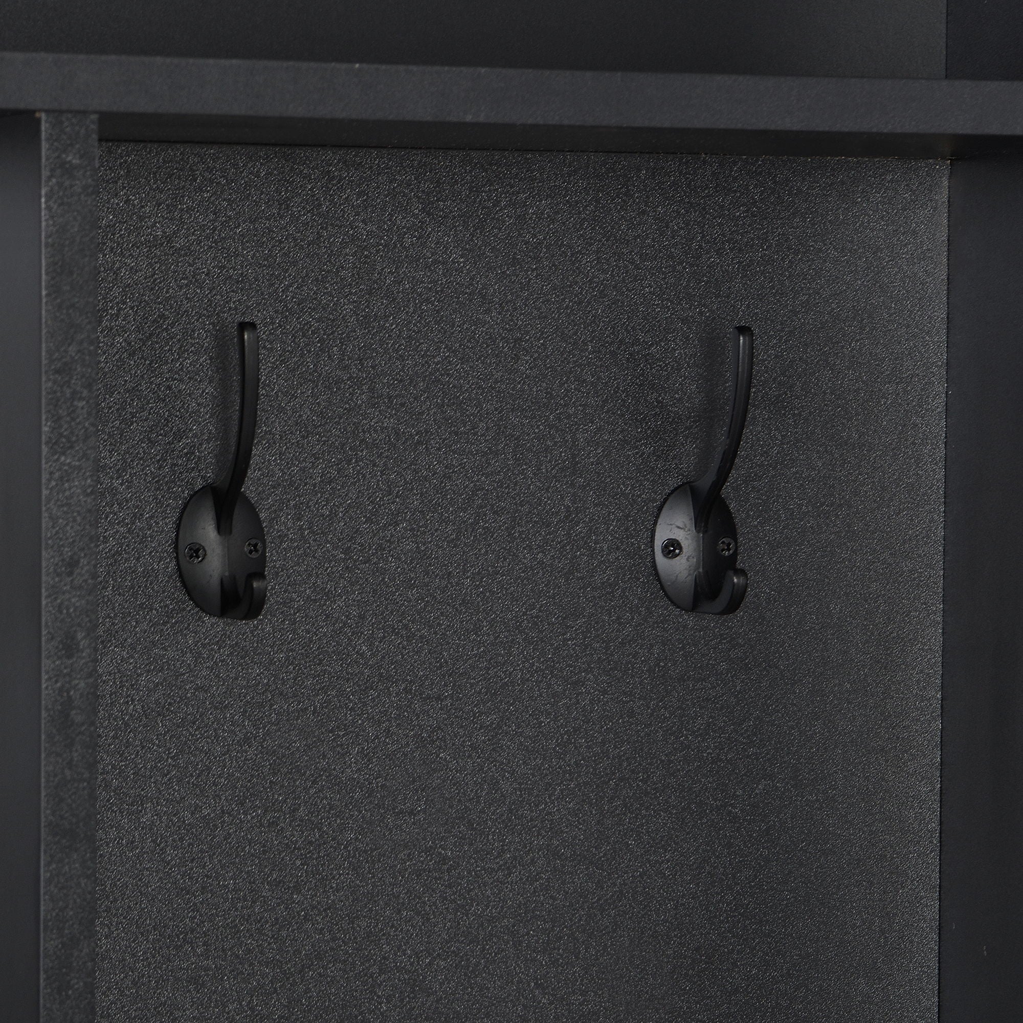 Minimalist Shoe Cabinet With Cube Storage & Shelves