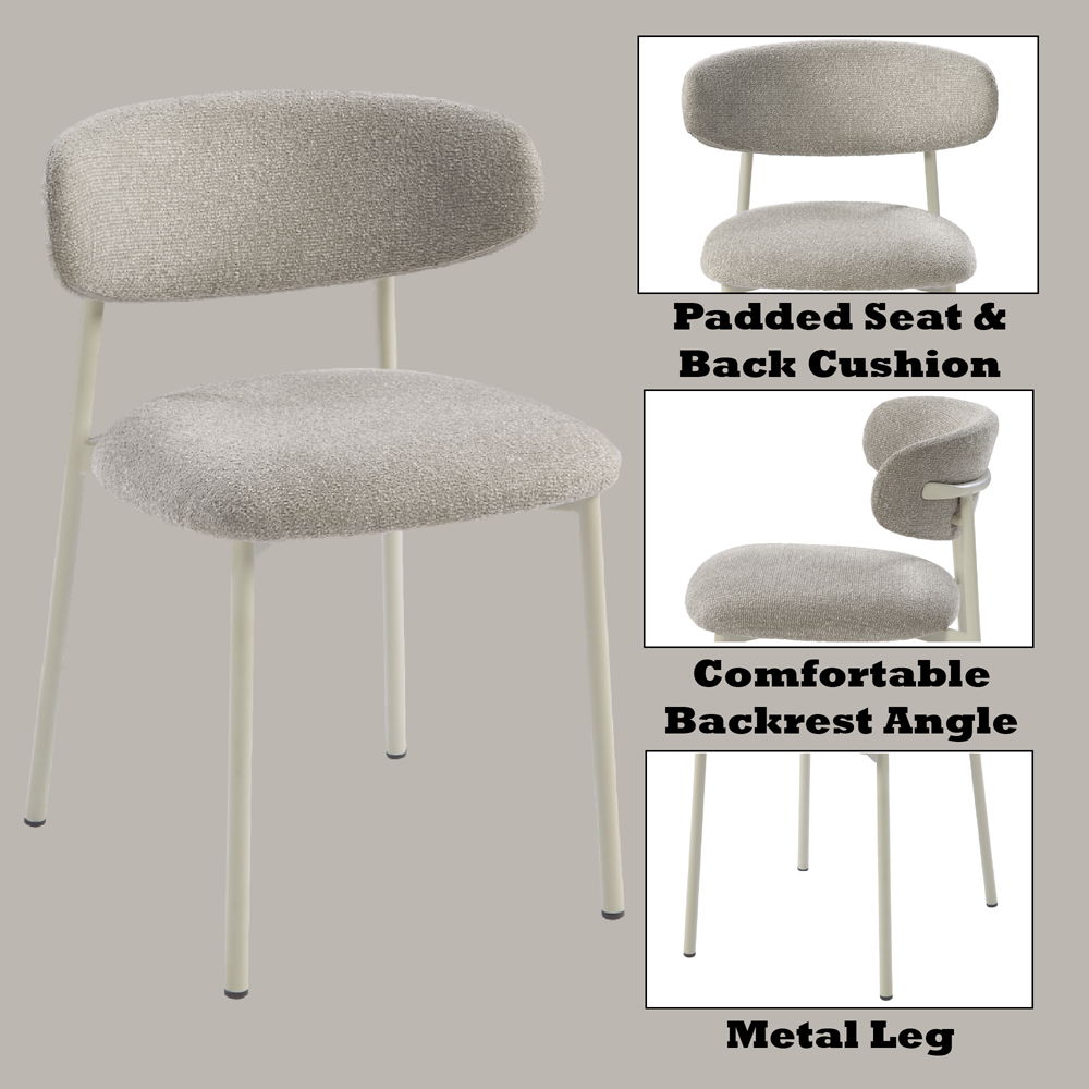 Ingram - Side Chair Set of 2) - Light Gray