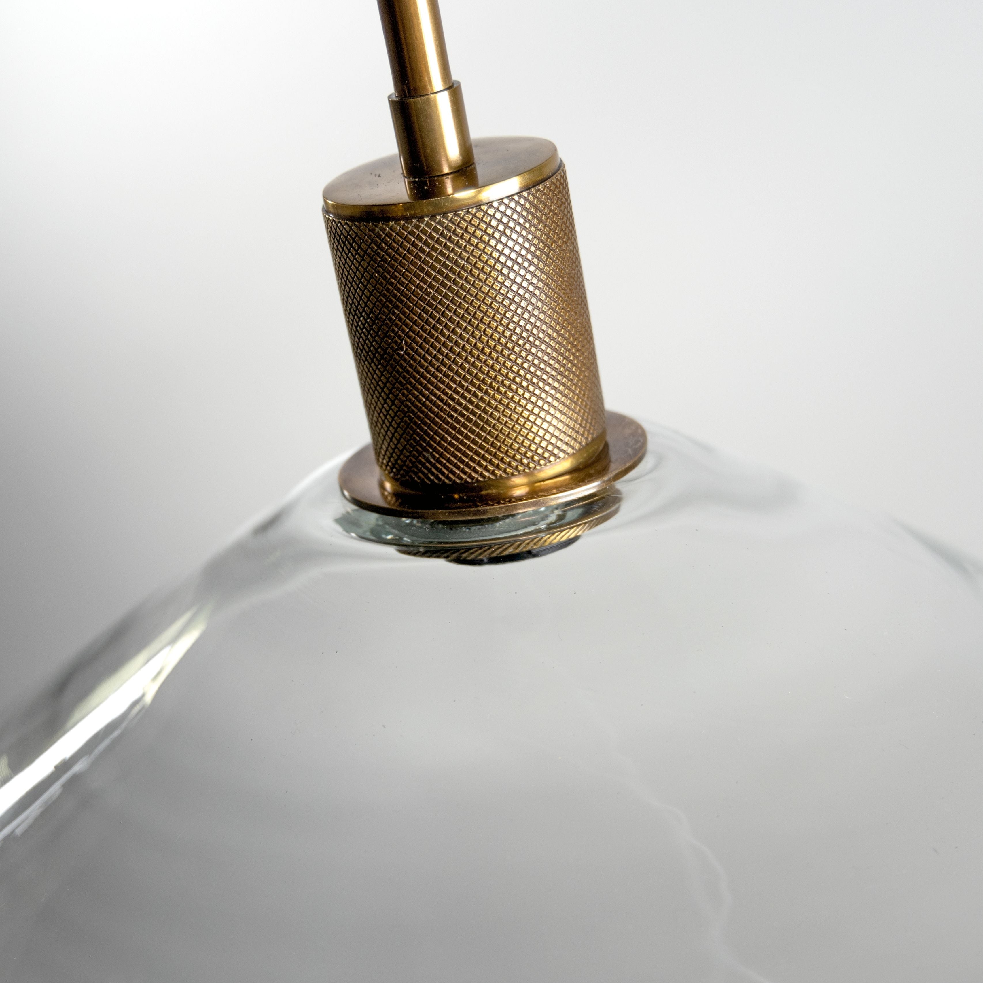 Signature Design by Ashley® Chaness - Glass Pendant Light | Meri Furniture