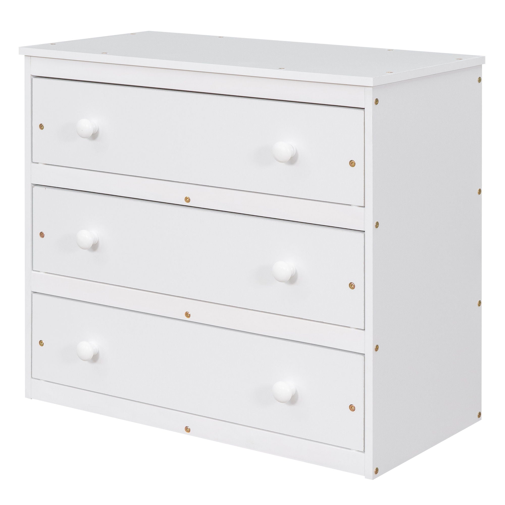 Loft Low Study Bed With Cabinet, Shelves And Rolling Portable Desk, Multiple Functions