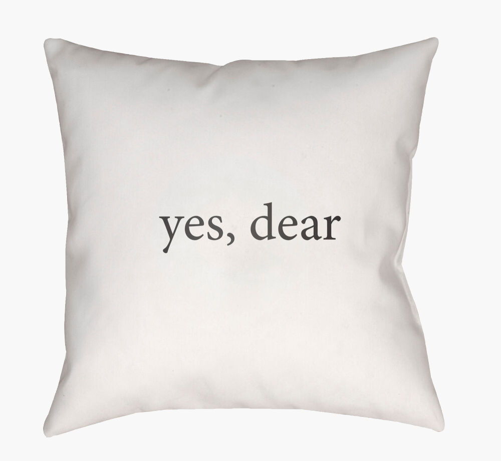Yes, Dear Pillow