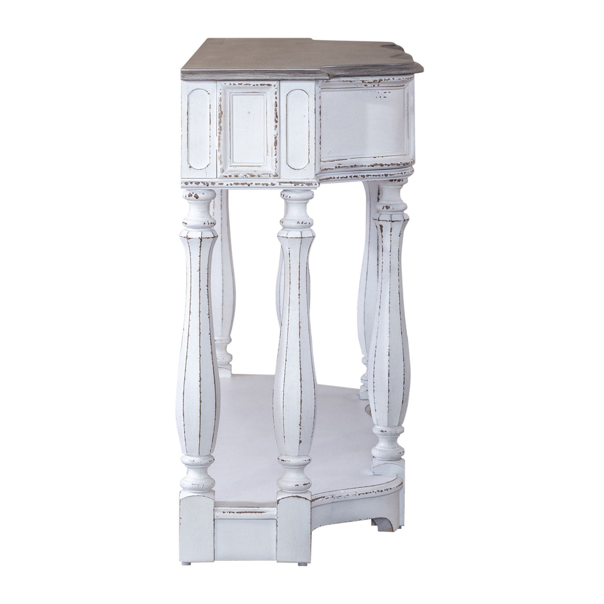 Liberty Furniture Magnolia Manor - Hall Console Table - White | Meri Furniture