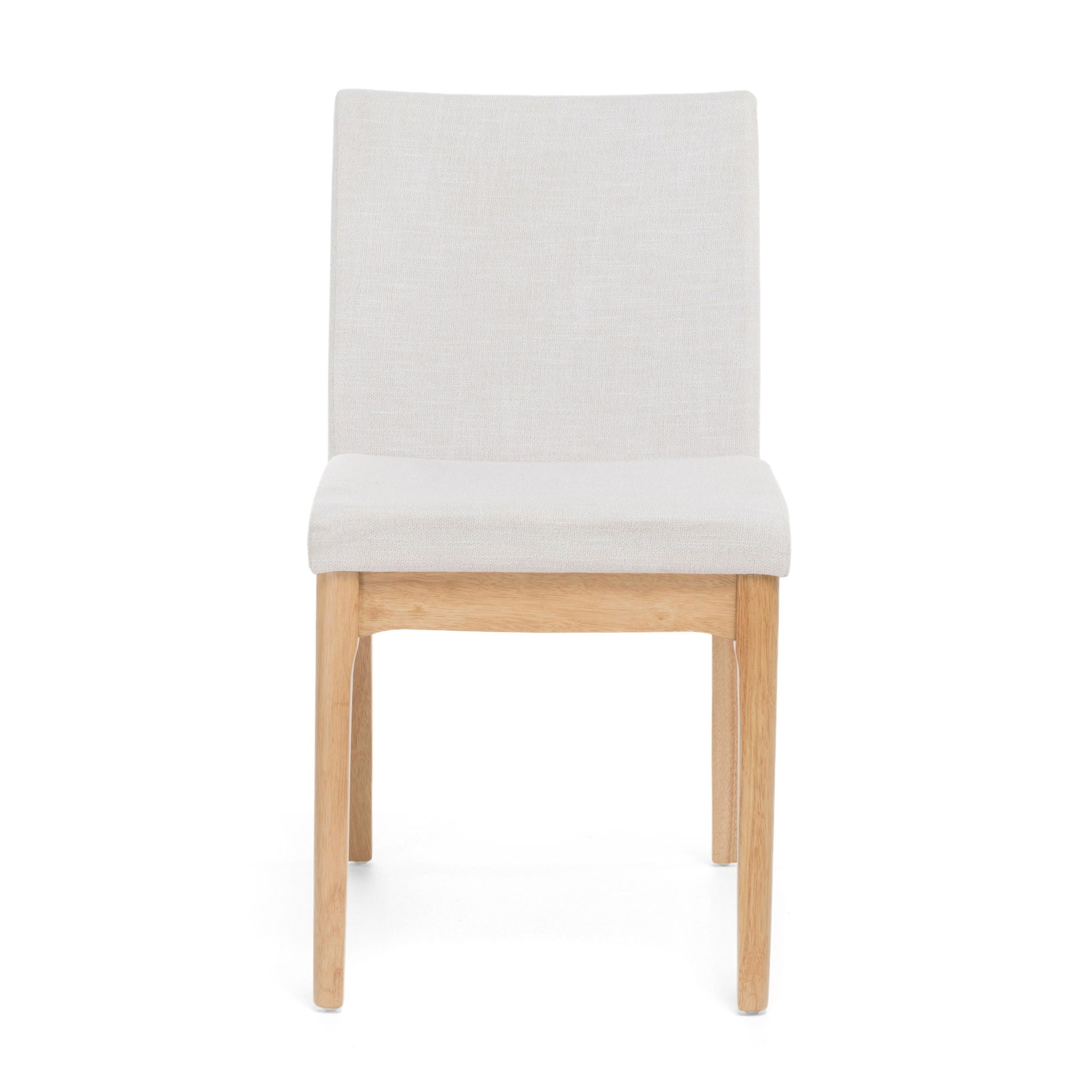 Contemporary Dining Chair SetWith Upholstered Fabric