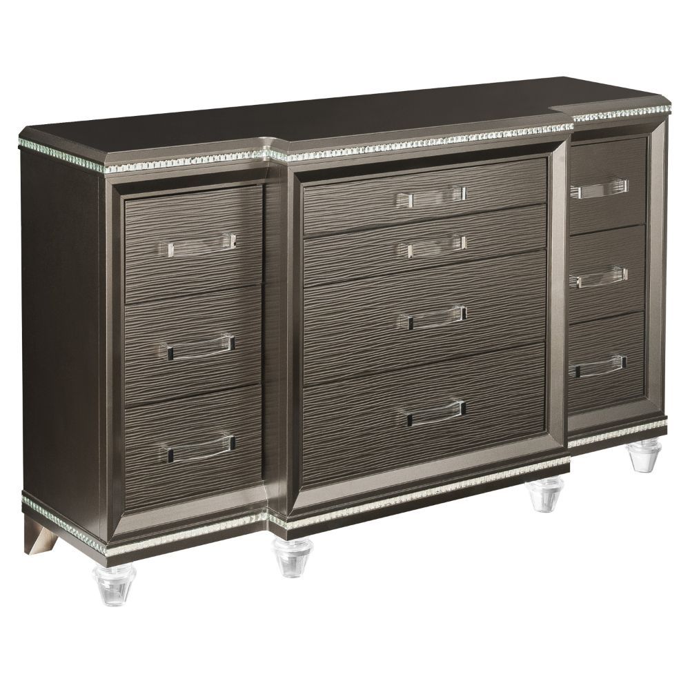 ACME The clean lines and transitional look of the Sadie Dresser is an ideal addition to any bedroom. | Meri Furniture