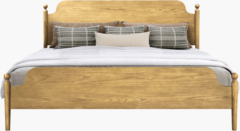 Adella Wood Bed