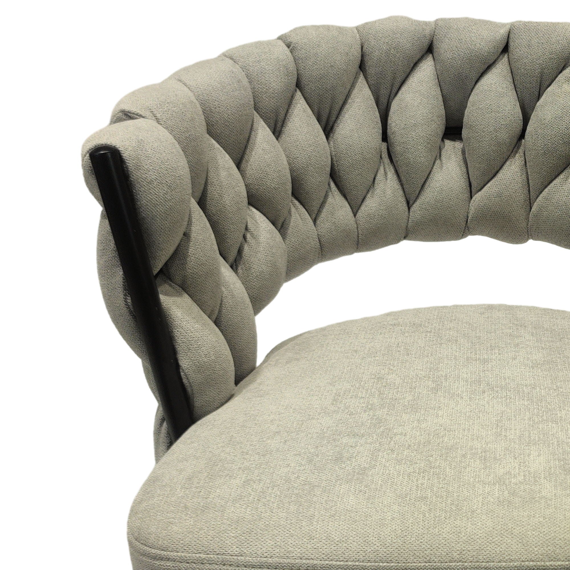 Bar Stool 360 Swivel With Back Footrest