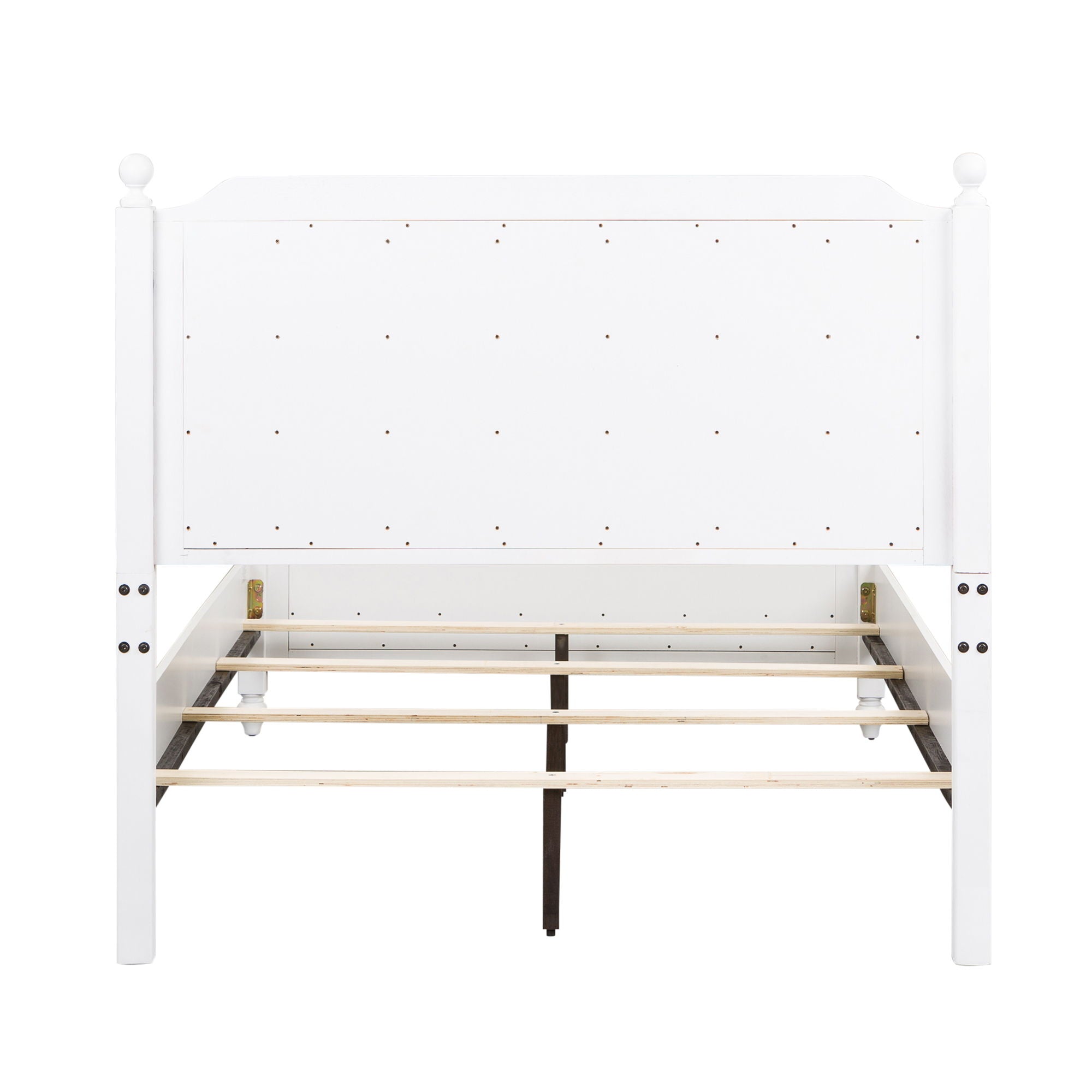 Cottage View - Full Panel Headboard & Footboard - White