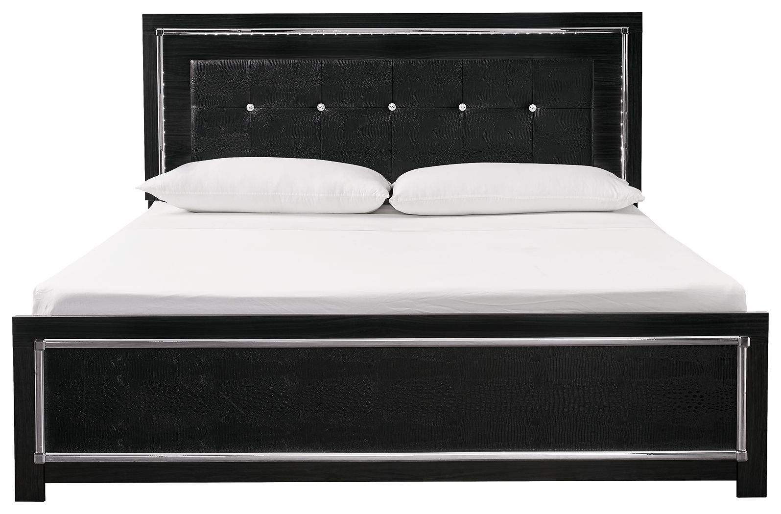 Signature Design by Ashley® Kaydell - Upholstered Panel Bed | Meri Furniture