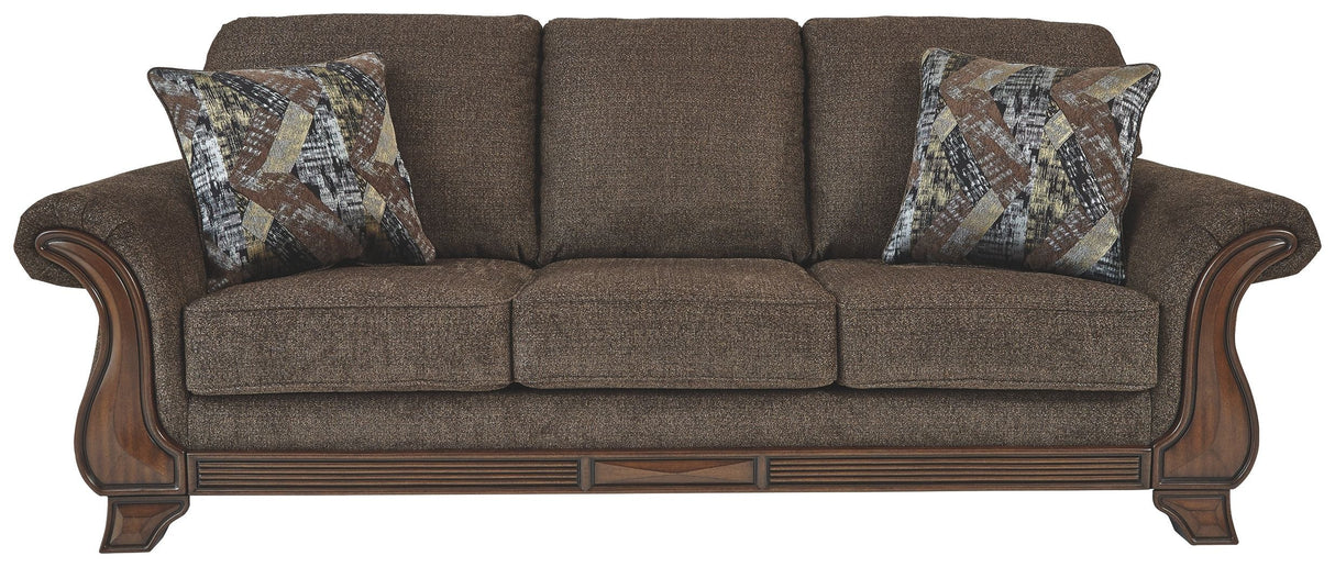 Ashley Furniture Miltonwood - Teak - Sofa | Meri Furniture