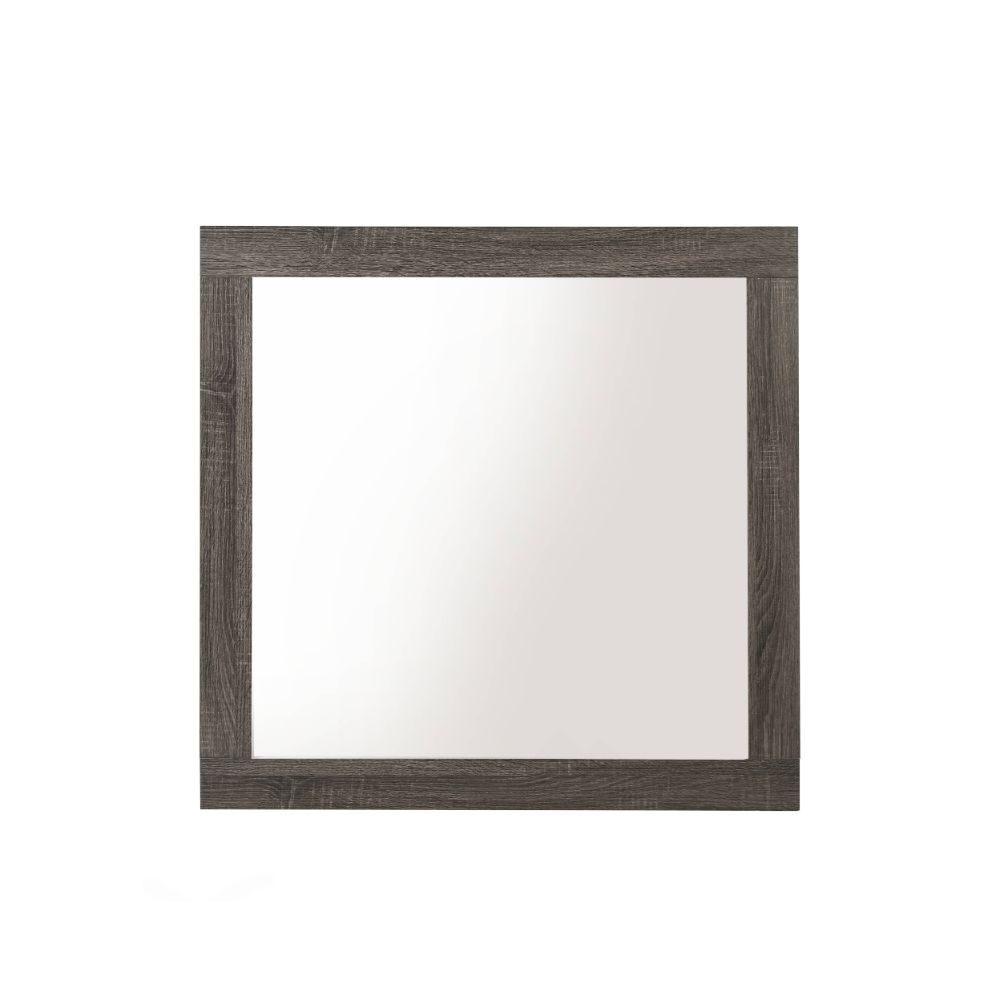 ACME Avantika - Mirror - Rustic Gray Oak | Meri Furniture
