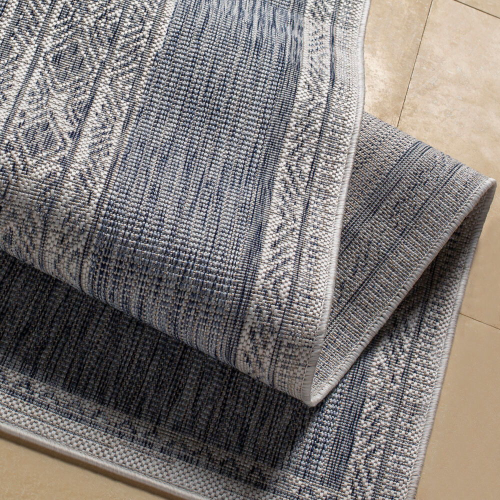 Tuareg Machine Woven Rug